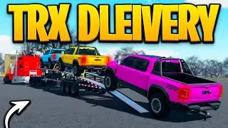 Перевозка САМЫХ БЫСТРЫХ машин на моём прицепе в APM! | Roblox American Plains Mudding