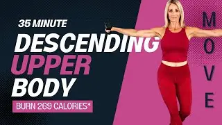 35 Minute Upper Body | Descending Ladder Workout in Rep Range