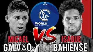 Mica Galv&atilde;o vs Faixa Preta Isaque Bahiense SERIA A FINAL PERFEITA DE MUNDIAL DE JIU JITSU IBJJF?