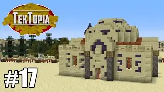 TekTopia #17 - Unusual Library (Minecraft Villager Mod)