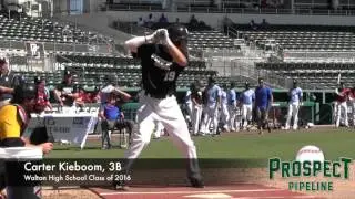 Carter Kieboom Prospect Video, 3B, Walton High School Class of 2016