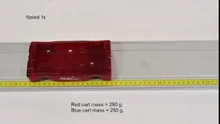 Momentum Demonstration: Elastic Collision with Equal Masses