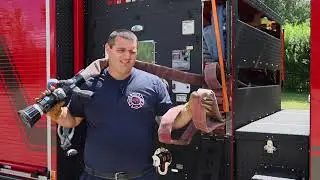 Nimishillen Fire hose line deployment 2024 &ldquo;flat load with loops&rdquo;