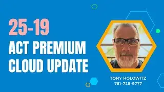 Act! Premium Cloud Update &ndash; What&rsquo;s New in 25-19?