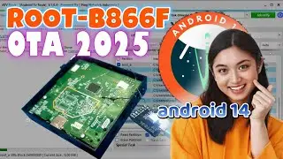 STB B866F android 14 OTA 2025 || cara flash unlock&root customrom stable TESTED OS14 B866V2F