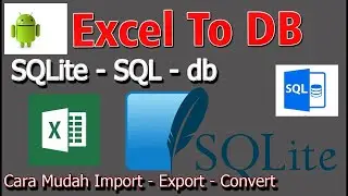 Importing CSV file to SQLite DB Browser | Convert Excel To DB
