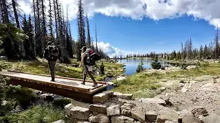 A Peaceful Backpacking Retreat to a Stunning Mountain Lake, Firebox Stove, Marmots, 10.5k elevation