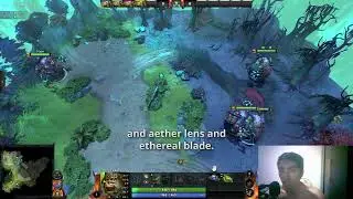 Does aether lens and ethereal blade stack? No.