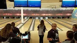 Taylore Ryan takes first shot in OC women's bowling history -- Sept. 22, 2018