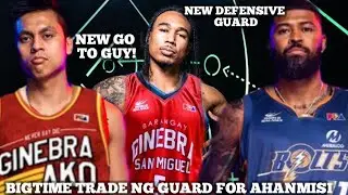 BREAKING NEWS: CHRIS NEWSOME TRADE TO GINEBRA MAVERICK AHANMISI MERALCO/REY NAMBATAC TO GINEBRA?