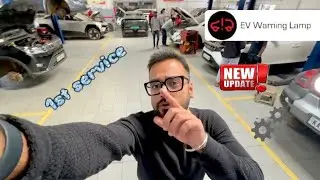 Mahindra BE6 ki FIRST SERVICE Done | EV warning lamp😓 #mahindrabe6 