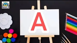 ABCD song kids video drawing easy alphabet song children's video how to draw step by step