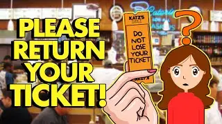 Katz's Old-School Ticket System  | Behind The Counter at Katz's Deli