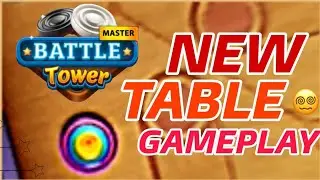 New Table Battle Tower 🗼 Gameplay || Awesome Gameplay New Table Carrom Pool