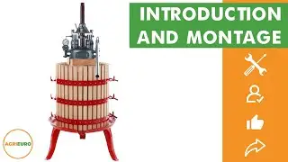 Premium Line 40 Manual Wine Grape Press - Introduction and Assembly Tutorial Video