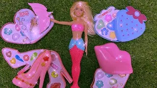 Disney Princess Doll Makeover - DIY Miniature Ideas For Barbie ~ Wig, Dress, Faceup, andMore!