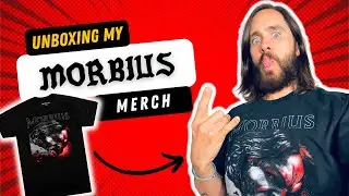 MORBIUS MERCH UNBOXING