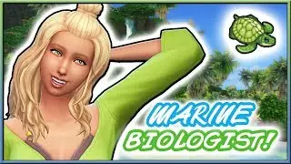 Successful Marine Biologist at 25! | Sims 4 Create A Sim (25k Special)