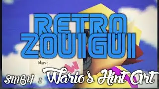 Retro Zouigui #178 - Super Mario 64 : WARIO'S HINT ART - Hack Nintendo 64