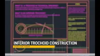 AutoCAD: Inferior Trochoid