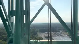 Eiffel Tower Up West View POV King's Dominion