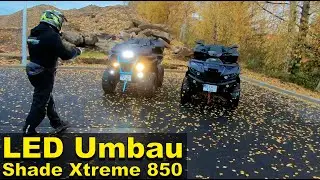 LED Umbau an der Shade / Winterumbau 1 / 4K Quad-Vlog TOXIQTIME