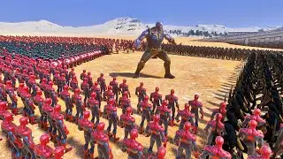 10 MEGA EPIC MARVEL SUPERHERO BATTLE | Ultimate Epic Battle Simulator | UEBS