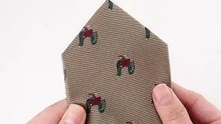 Polyester Herringbone Stripe Bulk Animal Motif Ties