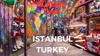 Bosphorus Cruise & Walking Tour Istanbul Turkey - 4K - ASMR