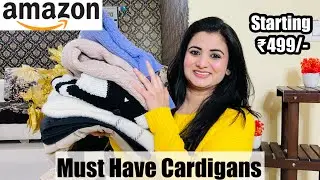 Best Amazon Winter Wear Haul Starting ₹499, Formal Trousers, Cardigan, Sweater, Woolen Top Haul