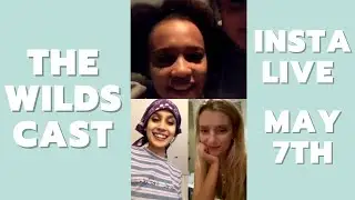 Reign Edwards, Jenna Clause, Sophia Ali & Mia Healey | The Wilds | Instagram Live - May 7, 2021