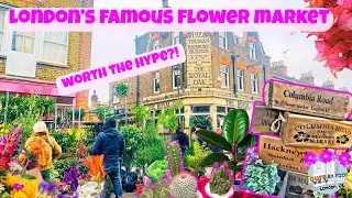 London's Famous Flower Market | Columbia Road - Worth the Hype?