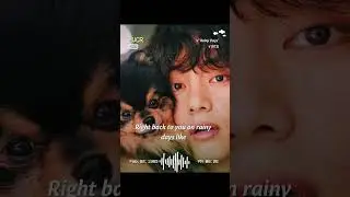 cover song [Rainy Days] for Taehyung 💜V🫰🏻🎶 (BTS) Layover