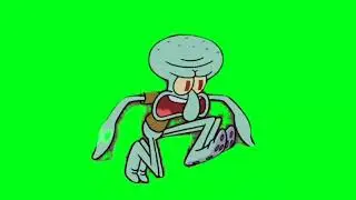 Master squidward karate green screen part 2