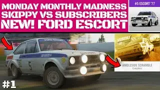 FORZA HORIZON 4-Monday Monthly Madness FIRST drive in the NEW! #5 Ford Escort-Monthly Rivals