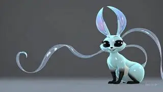 Cute Futuristic Creature &ndash; Stylized 3D Model | Animation-Ready Character Design