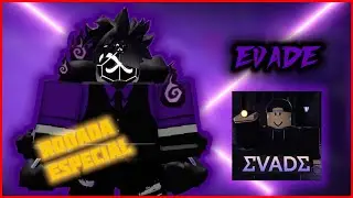 🌚Jogando Evade No Round Especial: MOON JUMP (Treino De Emote Dash Em Elysion Moonbase)👽