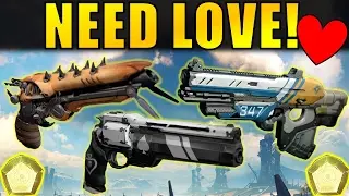 Destiny: 7 Exotic Guns that NEED LOVE!