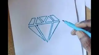 Diamond Design#Diamond art design #diamond kaise draw karne #