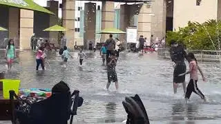 Play some wading pool for kids on National Indigenous Peoples Day at Mississauga Celebration Square