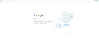 Google Error 418 teapot