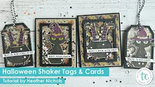 Halloween Cards & Tags using Create-in-Quads - Halloween | Taylored Expressions