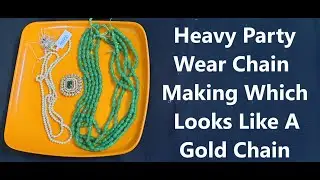 Heavy Party Wear Chain Making Which Looks Like A Gold Chain