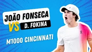 JO&Atilde;O FONSECA VS DAVIDOVICH FOKINA / M1000 CINCINNATI R2 / COMENT&Aacute;RIOS AO VIVO