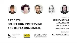 LASER Talks CYLAND: ART DATA: коллекционирование, хранение, экспозиционный аспект медиаискусства