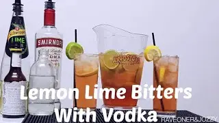 LEMON LIME AND BITTERS WITH VODKA