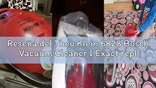 Rese&ntilde;a del Theo Klein 6828 Bosch Vacuum Cleaner I Exact replica of the original I With Battery-Power