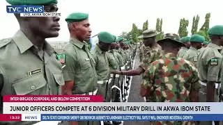 Junior Officers Compete At 6 Division Military Drill In Akwa Ibom State