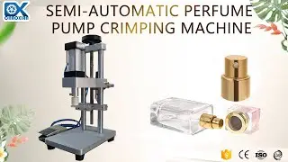 Capping Machine, Lady Perfume Crimper,  Perfume Glass Bottle Pump Crimping Machine,