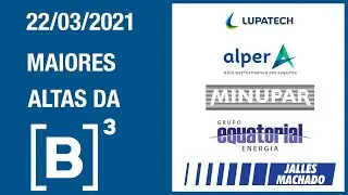 RESULTADOS B3 DE 22/03/2021